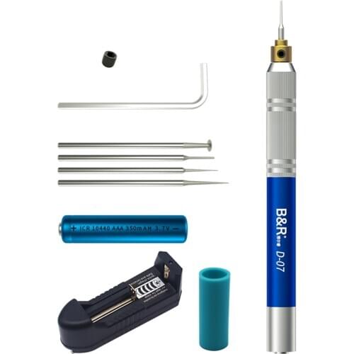 B&R D-07 Grind Pen Mini Electric Grinding Carving Plotter Machine For IPhone 11promax Xsmax 8P 6SP PCB Motherboard CNC Board