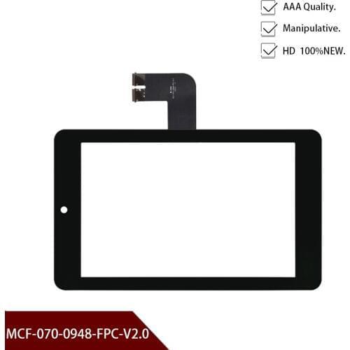 Black Original New For Asus MeMO Pad HD 7'' inch ME173 ME173X K00b Screen Replacment MCF-070-0948-FPC-V2.0 Free shipping