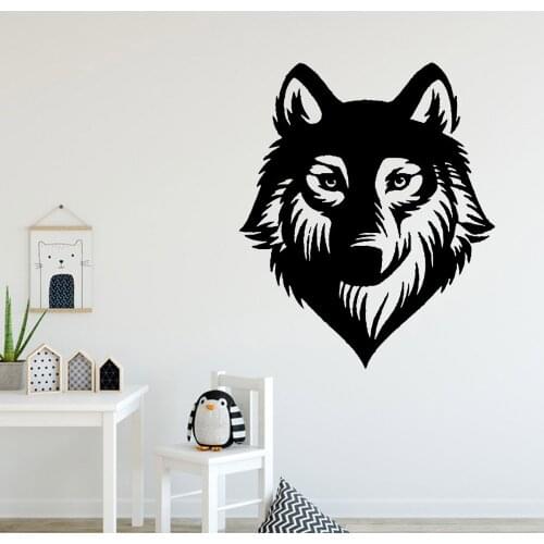 Diy Wolf Waterproof Wall Stickers Home Decor Decor Living Room Bedroom Removable Wall Art MURAL
