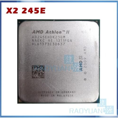 AMD Athlon X2 245e 2.9GHz Dual-Core CPU Processor ADX245EHDK23GM Socket AM3 938pin
