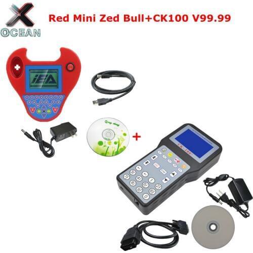 2019 Hot sale CK100 V99.99 V46.02 New Generation of SBB No Tokens Limited&MINI Zed Bull V508 Multi-Language Multi-Cars