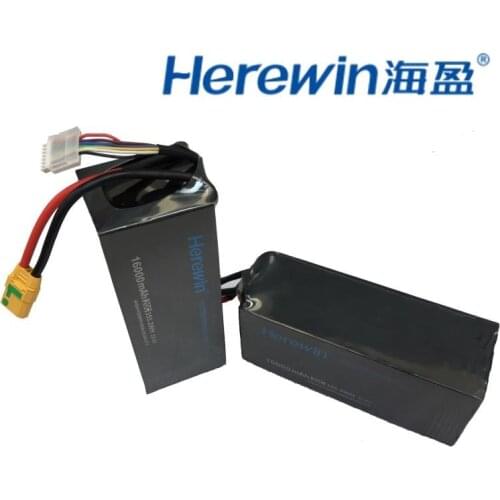 Herewin 16000mah 22000mah 12000mah Lipo Battery 22.2v 6S 20C Battery Agricultural Plant Protection UAV Battery INNLOI UAV