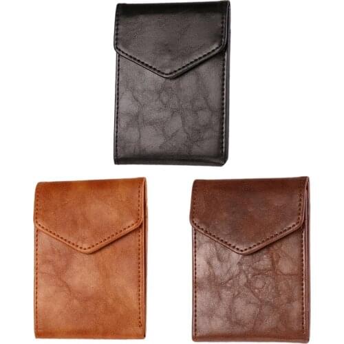 PU Leather Business Men Wallet Coin Purse Name Card Slim Holder Male Wallet Pocket Coin Organizer Bifold Wallet