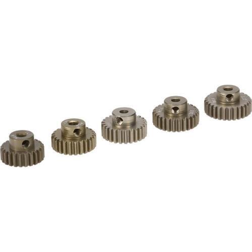 M0.6 3.175mm 23T 24T 25T 26T 27T 0.6 Module Pinion Motor Gear for 1/8 1/10 RC Off-road Buggy Truck Brushed Brushless Motor