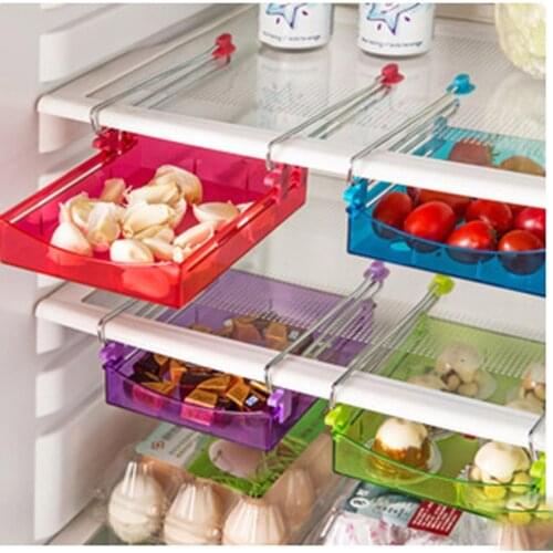 Multifunctional Fresh Keeping Partition Layer Refrigerator Storage Drawer Box