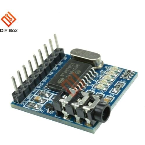 MT8870 DTMF Voice Decoding Module Phone Module Speech Decoding Voice Board Module LED Indicators With Pins