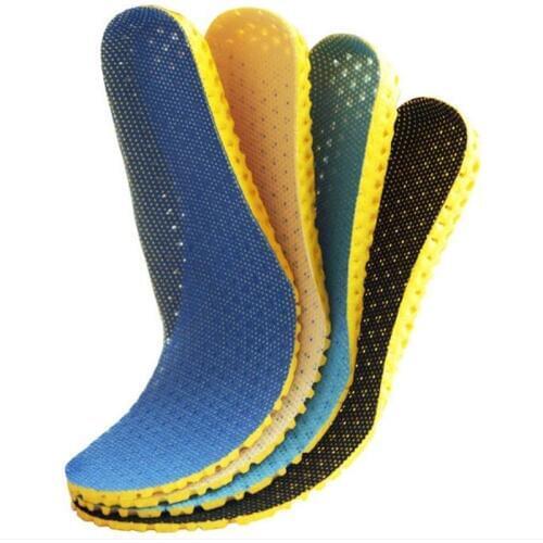 Stretch Breathable Deodorant Running Cushion Insoles For Feet Man Women Insoles For Shoes Sole Orthopedic Pad Memory Foam