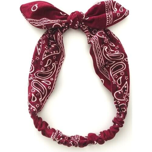 Vintage Hair Bands for Girls Women Hair Accessories Soft Elastic Headband Retro Ladies Hoop Cross Turban Bandanas Hairband