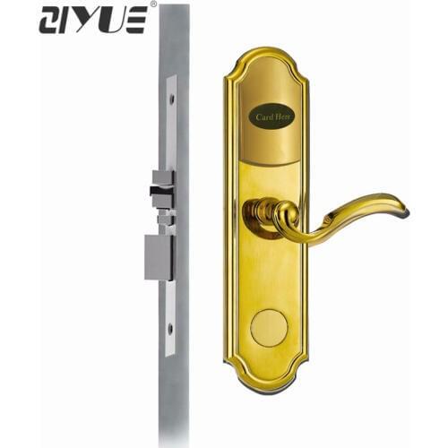 RF Card Reader Hotel Lock Smart Hotel Door Lock RFID with LED Screen ET301RF