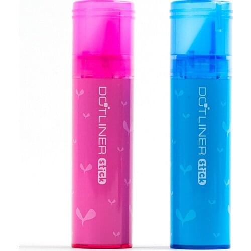 Japan KOKUYO Dotted Double-sided Tape Lipstick Type Transparent Double-sided Tape Sticker Tool Replaceable Core DIY Supplies