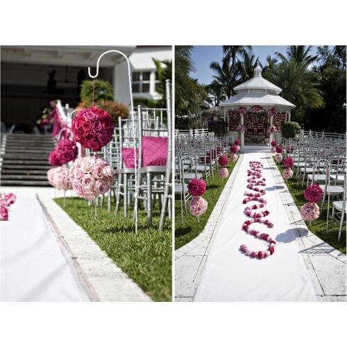 10 PCS Wedding Hook Stand White ajust to 5.2ft