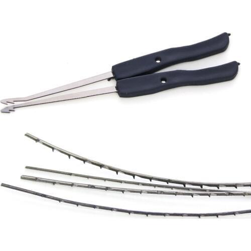 10pc/Set Stainless Steel Lock Pick Set Locksmith Tool Lock Pin Broken Key Extractor Key Remove Hooks Lock Locksmith Tool