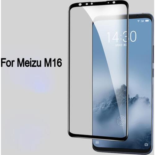 2PCS Full Curved Screen Protector For Mei Zu M16 Full Cover Tempered Glass For Mei ZuM16 Protective Flim meizum16