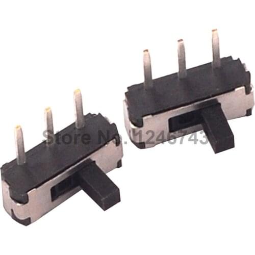 20PCS Toggle Switch Slide Switch MSK-12D19 1P2T 3Pin MSK12D19