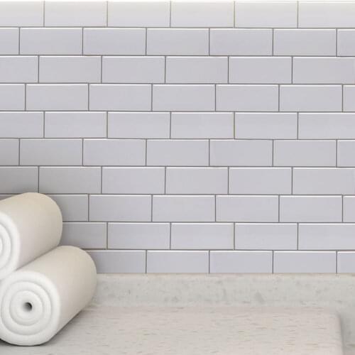 1pc 3D Wall Sticker Imitation Brick Bedroom Decoration Waterproof Self Adhesive Wallpaper For Living Room Kitchen TV Backdrop
