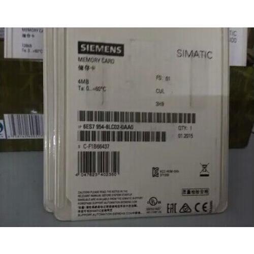 6ES7 954-8LC02-0AA0 NEW PLC MMC 4MB 6ES7954-8LC02-0AA0