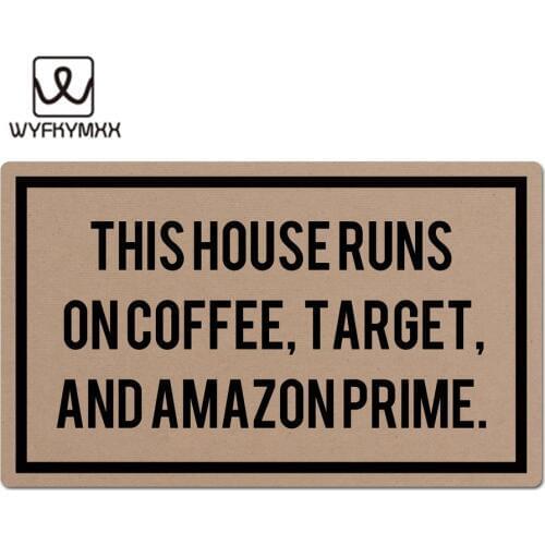Door Entrance Mats This House Runs ON Coffee, Target woven outdoor mat design welcome mat indoor outdoor entrance doormats