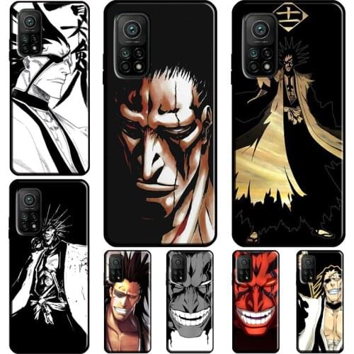 Kenpachi Zaraki Bleach Back Cover For POCO F3 M3 POCO X3 Pro Case For Xiaomi Mi 11 Lite Note 10 Mi 9T 10T Pro