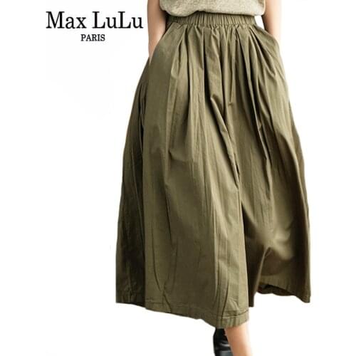 Женские брюки широкие Max LuLu China At AliExpress