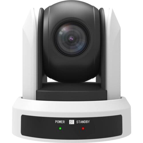 Conference PTZ Camera Wall Mount Cam 10X Optical Zoom USB Conection with Remote Controller Plug&Play Compatible with Windows Mac