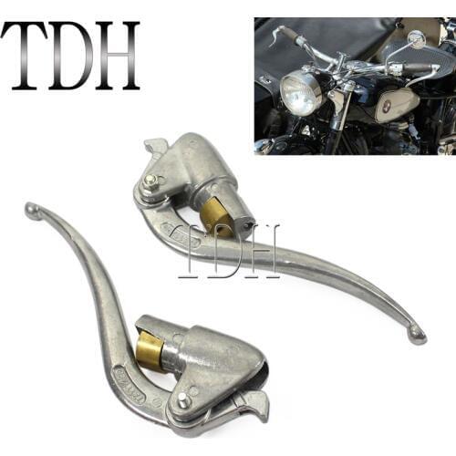1 Pair Aluminum Motorbike Brake Clutch Lever Control Lever for BMW KS750 K750 R51 R72 M1S Zundapp DB DS DBK Dnepr Ural Sidecar