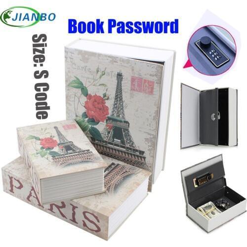 Safe Box Piggy Bank Secret Book For Coin Money Stash Security Hidden Safes Cash Money Storage Jewellery Digital Password Locker