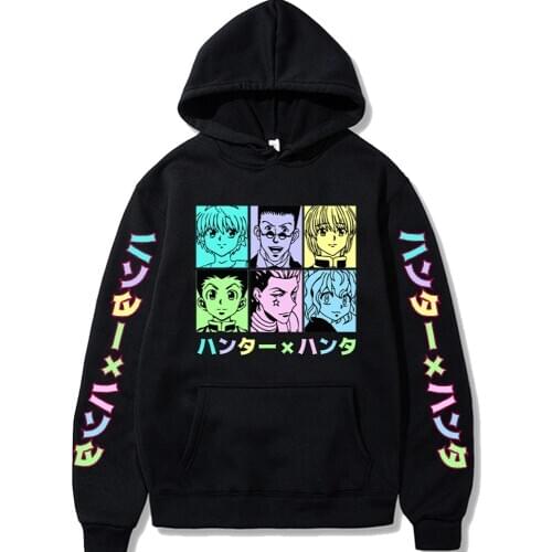 2020 Janpanese Anime Hunter X Hunter Killua Hoodie Men Women Unisex Hoodies Sweatshirts Hoodie
