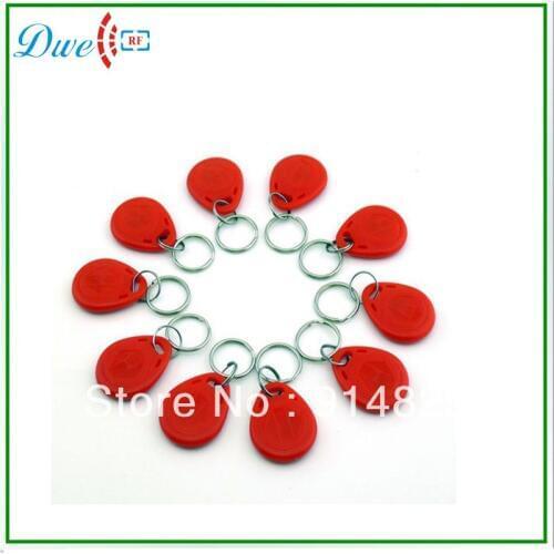 DWE CC RF 100pcs/Lot+ TK4100 125Khz EM-ID proximity RFID access control smart card rfid tag proximity keyfob