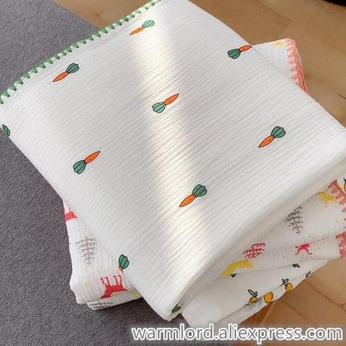 Lace Edge Fluffy Candyfloss Muslin Cotton Bear Blanket Baby Swaddle Newborn Baby Wrap Toddler Bath Towel Baby Receiving Blanket