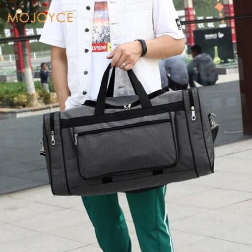 Large Capacity Fashion Travel Bag For Man Leisure Travel Fitness Handbag Large Capacity Nylon Portable Travel Bag Dropshipping