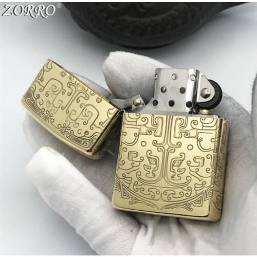 Cloud thunder kerosene gasoline Petroleum oil lighter grinding wheel igniter men gift (No Fuel, Handed -Made Sculpt 4 to 7 Day)