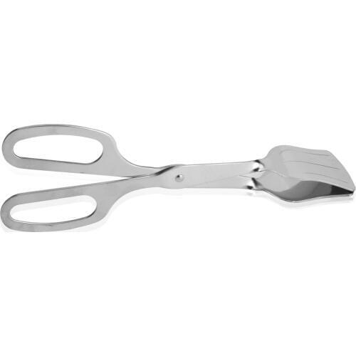 Kitchen Tools Utensils Stainless Steel Spade Type Food Salad Bread Fruit Clamp clip Buffet Catering Barbecue Tongs 2pc/lot