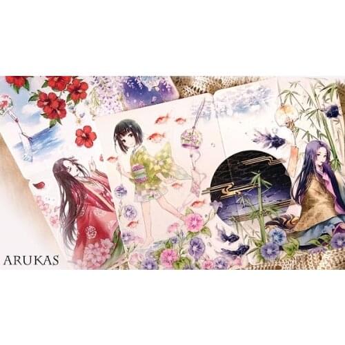 1 Loop Arukas Series Goldfish Summer Cool Sound Pet Washi Tape