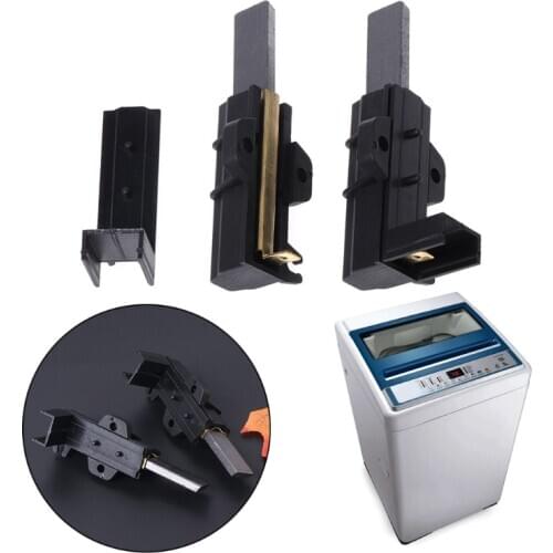 2Pcs/set Washing Machine Motor Carbon Brushes L94MF7 With Housing For Whirlpool Mar28