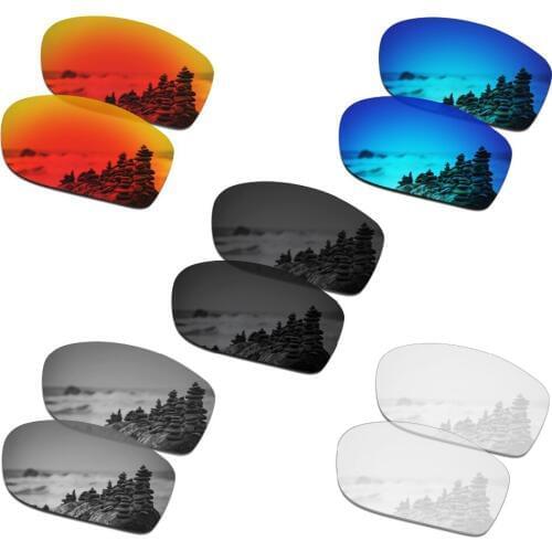 SmartVLT 5 Pairs Polarized Sunglasses Replacement Lenses for Oakley Fives Squared - 5 Colors