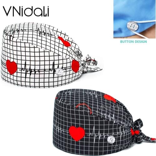 Nursing accessories cap pet laboratory shop hat women scrubs cap Dentaire chirurgie farmacia nutrix hat scrub caps nursing hat