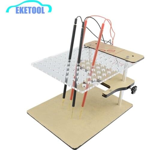 BDM Frame Pro 2 IN 1 Function Mesh and 4 Probe Pens Universal For Car ECU Brush Test Stand LED BDM Frame Pro