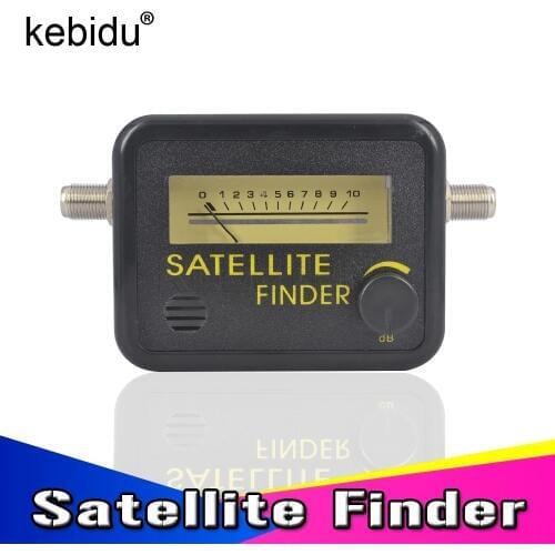 Kebidu Digital Satellite Finder Meter FTA LNB DIRECTV Signal Pointer SATV Satellite TV Receiver Tool for SatLink Sat Dish