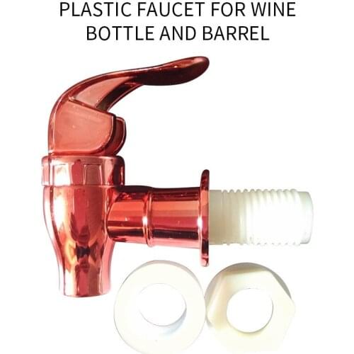 2pc Glass Wine Bottle Faucet Jar Wine Barrel Water Tank Faucet With Filter Wine Valve Water Dispenser Switch Tap Bibcocks Beer