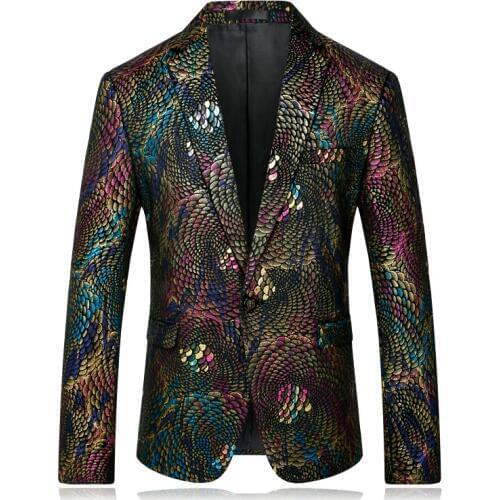 Colorful Blazers For Men Suits Blazers Luxury Blazer Masculino Slim Fit Stage Wedding Party Prom Suit Jackets Blazer Hombre 4xl