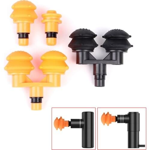 Body Relaxation Massage Accessories Universal Fascia Gun Massage Head Massager Gun Replacement Head Silicone Massage Head