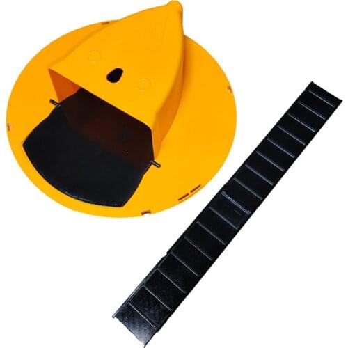 New Smart Mouse Rat Trap Plastic Flip N Slide Bucket Lid Mouse Rat Mouse Trap Humane Or Lethal Trap Door Style Tools