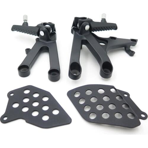 Aftermarket motorcycle parts Front Rear Peg Brackets for HONDA 2007 2008 2009 2010 2011 CBR 600RR Polish