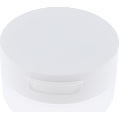 Portable Empty Powder Case Face Powder Makeup Jar Travel Blusher Cosmetic Makeup Pot Containers with Sifter & Lids Mirror