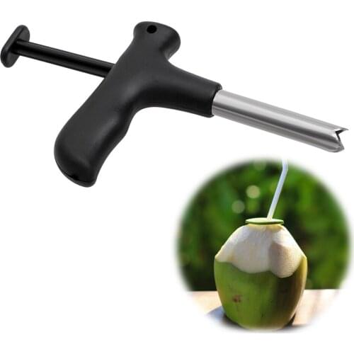 Stainless Steel Coconut Opener Gadgets Fruit Cooking Kitchen Tools