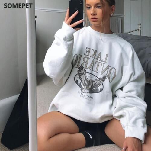 Somepet Women's Sweatshirts With Inscriptions