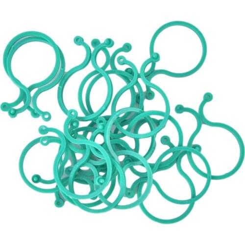 20/50/100pcs/lot Garden Vegetable Plant Support Binding Clip Gardening Greenhouse Clip Supplies