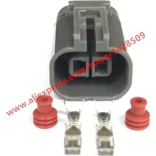 5 Sets Female Fan Socket For Car Automotive Connector 2 Pin Auto Plug With Terminals And Seals