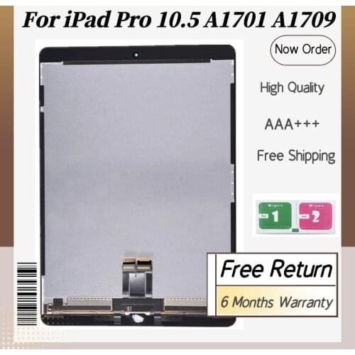 100% Tested New LCD For iPad Pro 10.5 A1701 A1709 LCD Display Touch Screen Digitizer Assembly Replacement High Quality