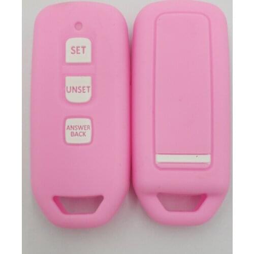2/3/4 Button Key for Honda motorcycle key NBox/N Box Custom N-box Plus Nbox Wagon silicone case cover set Protected